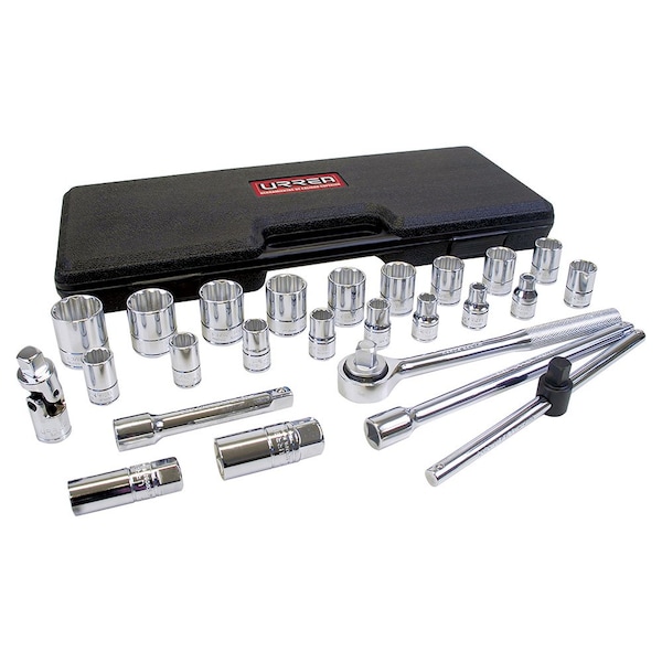 1/2" drive socket set with accessories 25PC